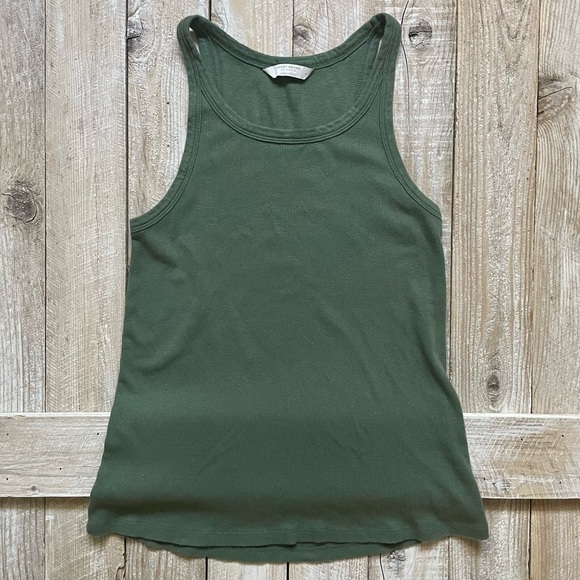 Lucky Brand Tops - FREE W/ ITEM EQUAL/LESS VALUE Lucky Brand Ribbed Green Tank